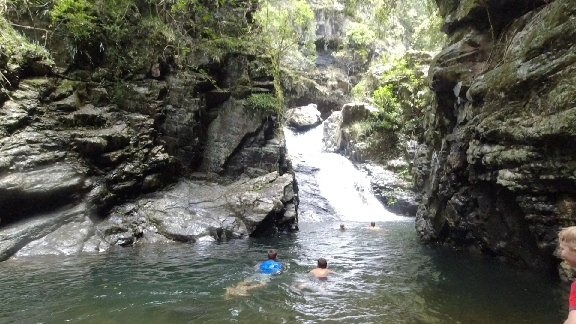 Creek and waterfall walk from Oasis of Hope in the Coffs Harbour hinterland